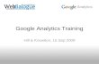 Google analytics training