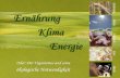 Ernährung Klima Energie