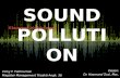 Economic environment - Sound pollution