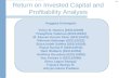 Pengembalian atas Investasi dan Analisis Profitabilitas