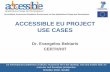 3a5 accessible eu project use cases