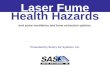 Hazards of Laser Fumes and Fume Extraction Recommendations