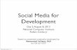 Social Media for Development, Part 5