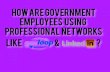 How Government Employees Use Social Networks for Productivity