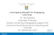 Leveraging Moodle for Engaging Learning