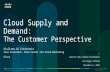 Cloud Supply and Demand : The Customer Perspective
