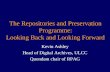 JISC repositories and preservation programme: Plenary presentation 2009