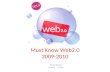 Must Know Web2 2009 2010