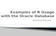 Example R usage for oracle DBA UKOUG 2013