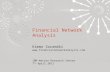 Financial Network Analysis - Seminar at IBM Watson Labs 7 April 2011