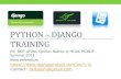 Python/Django Training