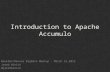 Introduction to Apache Accumulo