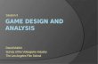 LAFS SVGI Session 3 - Game Design and Analysis