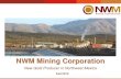 NWM Mining Corporation Fall Presentation