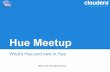 Hue meetup: what's new in hue and road map