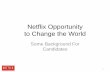 Netflix Business Opportunity