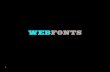 Webfonts and Web Typography