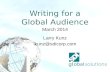 Writing for a Global Audience