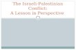 The israeli conflict2