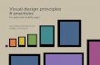Visual design principles & practices for web and mobile apps