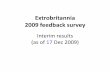 2009 Survey Interim V2