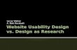 Website Usability Design Vs