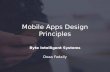 Mobile Apps Design Principles