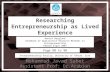 Chapter 3 researching entrepreneurship as lived experience 80-90 by Mjavad Sabet