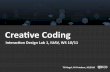 Creative Coding 1 - 3 Conditions