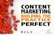 Content Marketing - Building The Practice Perfect