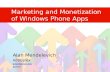 Promotion and Monetization of Windows Phone Apps