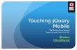 Touching jQuery Mobile