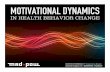 Motivational Dynamics in Health Behavior Change