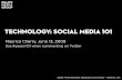 Technology: Social Media 101