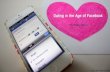 Dating In The Age Of Facebook