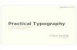 Practical Typography - Type for non-designers