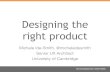 Designing the Right Product