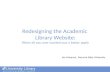 Redesigning the Academic Library Website