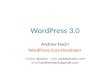 WordPress 3.0 at DC PHP