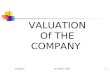 Company Valuation