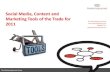 Social Media - Content and Marketing Tools of the Trade for 2011