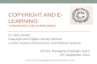 SCURL 'Managing copyright' event september 2013