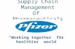 Suppy chain management of pharma