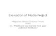 Evaluation of media project q4