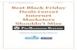 Collection Of Best Internet Marketing Black Friday / Cyber Monday Deals