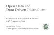 Open Data and Data Driven Journalism