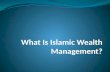 What is islamic wealth management