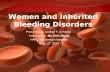 Bleeding disorders in women
