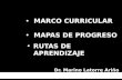 • MARCO CURRICULAR • MAPAS DE PROGRESO Dr. Marino Latorre Ariño • RUTAS DE APRENDIZAJE.