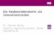 Die Kundenerlebniskette als Innovationstreiber | Dr. Thorsten Büring, Zühlke Engineering AG